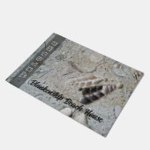 シーシェルズインコンクリートビーチハウスカスタム ドアマット (アングル)