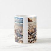 シーシェルズオンザビーチマグ コーヒーマグカップ (中央)