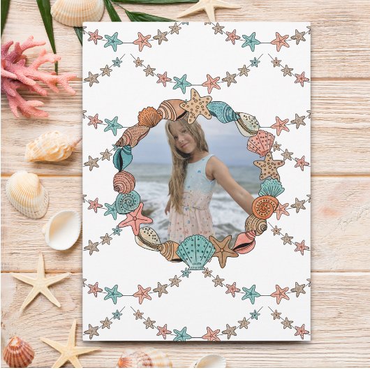 シーシェルズガールズビーチ誕生日 招待状