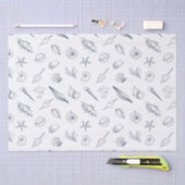 シーシェルズコーラルヒトデ沿岸 薄葉紙 (クラフト)