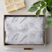 シーシェルズコーラルヒトデ沿岸 薄葉紙 (ギフト)