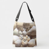 シーシェルズサマービーチライフシーシェルハート クロスボディバッグ (正面)