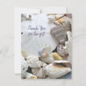 シーシェルズサンドドルフラットすべての行事 空白の 案内状 (正面)