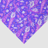 シーシェルズシーシェルパター航海のンウルトラマリン 薄葉紙 (詳細)