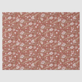 シーシェルズシーシェルパター航海のンテラコッタ 薄葉紙