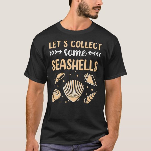 シーシェルズシーシェルビーチを集めよう Tシャツ (正面)