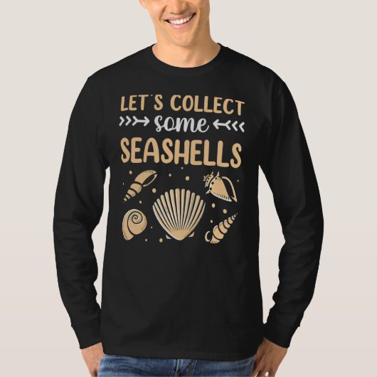 シーシェルズシーシェルビーチを集めよう Tシャツ (正面)