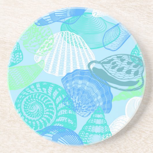 シーシェルズストーンコースター コースター (正面)