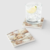 シーシェルズストーンコースター ストーンコースター (横)