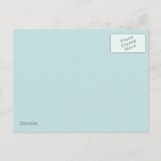 シーシェルズビーチウェディング・Save the Date 案内ポストカード (裏面)