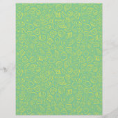 シーシェルズブルースクラップブック紙 (裏面)