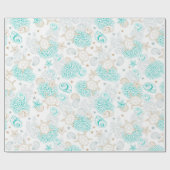 シーシェルズラッピング紙 ラッピングペーパー (フラット)