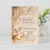 シーシェルズロープサンドブライダルシャワー 招待状 (スタンド正面)