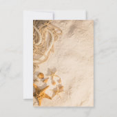 シーシェルズロープサンド披露宴 招待状 (裏面)