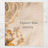 シーシェルズロープサンド ワインラベル (シングルラベル)