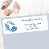 シーシェルズ コースタル 返送先ラベル ラベル