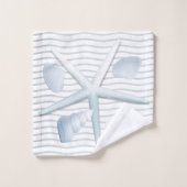 シーシェルズ&パールズ バスタオルセット (ウォッシュタオル)