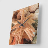 シーシェルズ,メキシコ,ジウアタネホ スクエア壁時計 (傾斜)