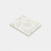 シーシェルソフトアンティークアートビーチシェル ポストイット (アングル)