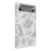 シーシェルソフトアンティークアートビーチシェル ミニクリップボード (アングル)