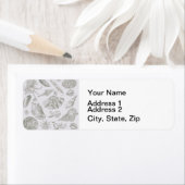 シーシェルソフトアンティークアートビーチシェル ラベル (インサイチュ)