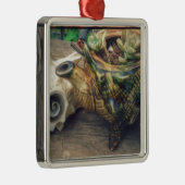 シーシェルティーケトルに多肉植物を植えた メタルオーナメント (右)