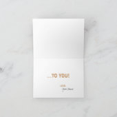 シーシェルハッピーバースデーカード カード (内部)