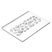 シーシェルバスタオルセット ノートブック (左側)