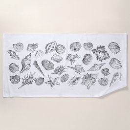 シーシェルバスタオルセット ビーチタオル