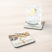 シーシェルパーソナライズされたコースター コースター (右側)