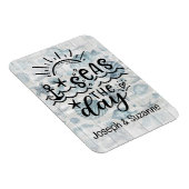 シーシェルパーソナライズされたシーズザデイクルーズ マグネット (右側)