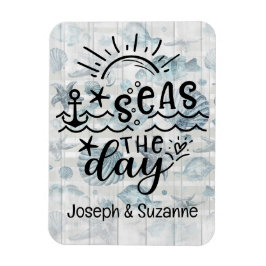 シーシェルパーソナライズされたシーズザデイクルーズ マグネット