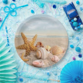 シーシェルパーティー紙プレート ペーパープレート (パーティー)