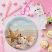 シーシェルパーティー紙プレート ペーパープレート (パーティー)