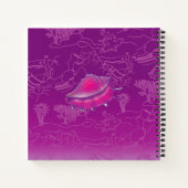 シーシェルパープル ノートブック (裏面)