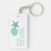シーシェルビーチアクアエアブロンバケーションレンタル キーホルダー (裏面)
