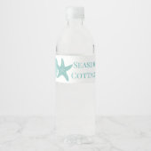 シーシェルビーチアクアエアブロンバケーションレンタル ペットボトルラベル (正面)