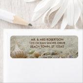 シーシェルビーチサンドコースト差出人住所 ラベル (インサイチュ)