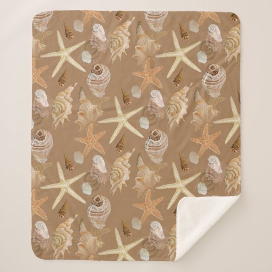 シーシェルビーチシーショア海 シェルパブランケット (正面)