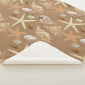 シーシェルビーチシーショア海 シェルパブランケット (3/4)