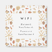 シーシェルビーチハウスコテージバケーションレンタルWIFI マグネット (正面)