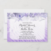 シーシェルビーチブライダルシャワー招待状seashell1 招待状 (正面)