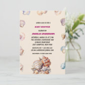 シーシェルビーチベビーシャワー 招待状 (スタンド正面)