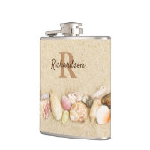 シーシェルビーチモノグラムコースト フラスク (左)