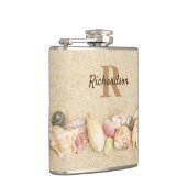 シーシェルビーチモノグラムコースト フラスク (右)