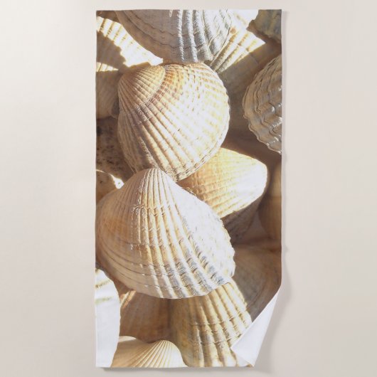 シーシェルビーチ撮影 ビーチタオル (正面)