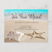 シーシェルビーチ移動 案内ポストカード (正面)