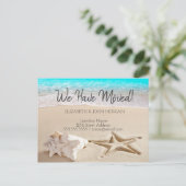 シーシェルビーチ移動 案内ポストカード (スタンド正面)