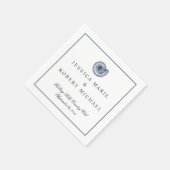 シーシェルビーチ結婚式披露宴 スタンダードカクテルナプキン (角)