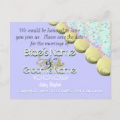 シーシェルビーチ結婚式 案内ポストカード (裏面)